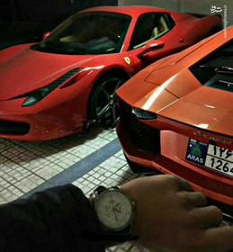 پارکینگ چندمیلیاردی بچه پولدار ایرانی/عکس