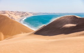 گزارش تصویری بی‌نظیر از تلاقی اقیانوس و کویر!