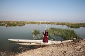 گزارش تصویری از زندگی خوزستانی‌ها در کنار تالاب شادگان