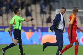 استراماچونی با عصبانیت ورزشگاه را ترک کرد