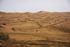 گزارش تصویری از کویر «ابوزیدآباد» کاشان