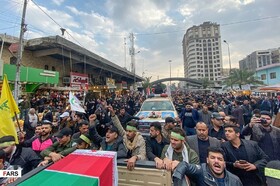 گزارش تصویری از تشییع پیکر سپهبد شهید حاج قاسم سلیمانی در کاظمین