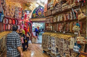 گزارش تصویری از وضعیت بازار تهران در روزهای کرونایی آخر سال