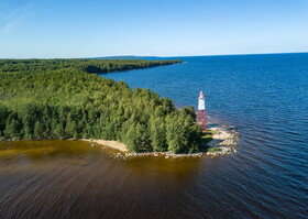 فانوس دریایی سامبو در استان لنینگراد