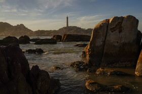 فانوس دریایی در روستای کی گا در ویتنام