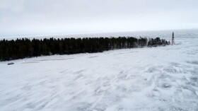 فانوس دریایی در جزیره ایوانوف