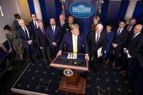 شکاف در جمهوری خواهان آمریکا؛ هم حزبی‌های ترامپ علیه او شوریدند