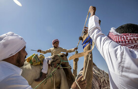 گزارش تصویری از مسابقات شتردوانی در مصر