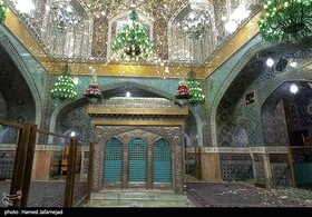 گزارش تصویری از حرم امام رضا(ع) در روزهای کرونایی