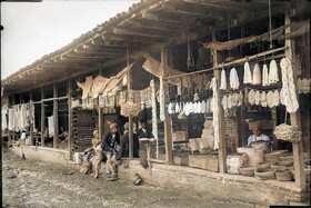 دو عکس دیده‌ نشده از « بازار رشت » در زمان قاجار