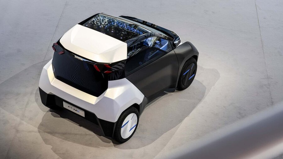 کوچکترین خودروی ساخت تویوتا + عکس