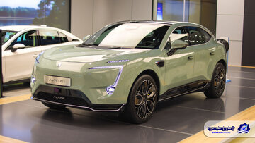 خودروی فضایی چینی به تهران رسید + تصاویر