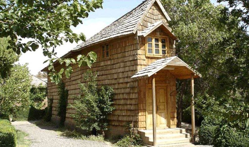 مقصدی جذاب برای سفر؛ تنها روستای چوبی کشور