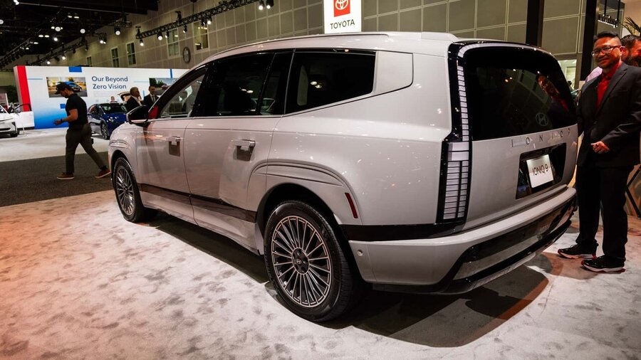 بزرگترین شاسیبلند برقی هیوندای چند؟ + عکس