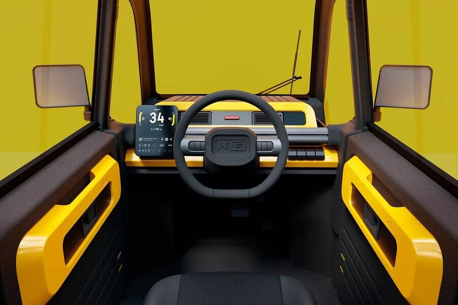 خودروی برقی هم قیمت سایپا کوییک + تصاویر