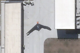 دیده شدن پهپاد غول‌پیکر چین در تصاویر ماهواره‌ای + عکس