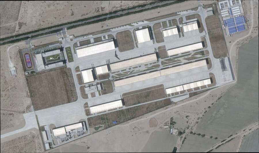 دیده شدن پهپاد غول‌پیکر چین در تصاویر ماهواره‌ای + عکس