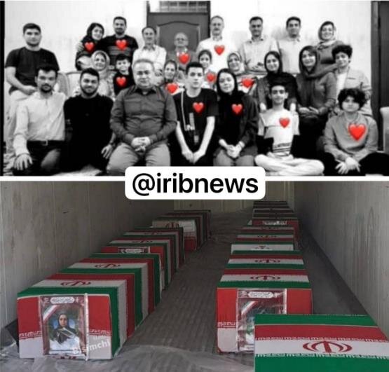 ۱۲ نفر از این قاب عکس خانوادگی شهید شدند