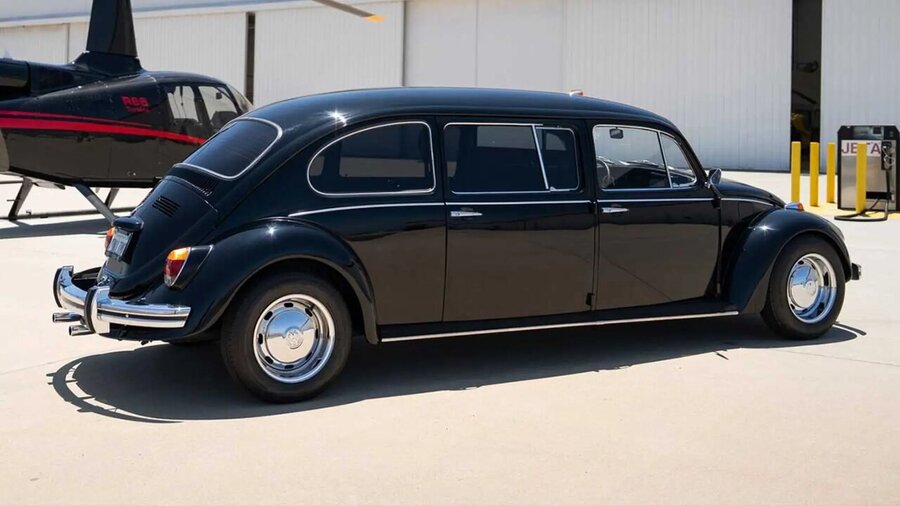 نسخه لیموزین فولکس قورباغه‌ای به فروش می‌رسد + تصاویر