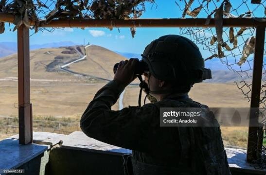 دیوار امنیتی ۲۰۴ کیلومتری در مرز ترکیه و ایران به پایان رسید