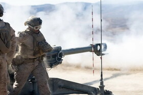 شلیک توپخانه‌ای در کالیفرنیا همزمان با تظاهرات بدون پادشاه