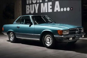 کشف مرسدس بنز مدل ۱۹۸۲ پس از ۴۲ سال + تصاویر