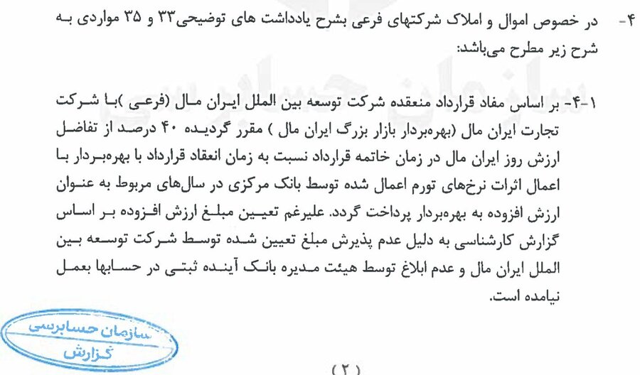 ایرانمال در حصر قرارداد ۲۰ ساله