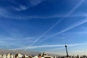 ماجرای ابرهای خطی در آسمان تهران چیست؟