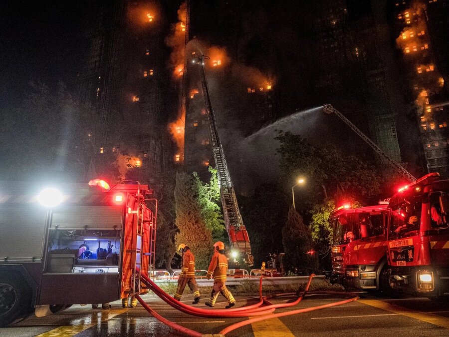 مرگبارترین آتشسوزی در نیمقرن اخیر؛ ۶۵ کشته و صدها مفقود