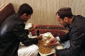 منوی یک رستوران در افغانستان