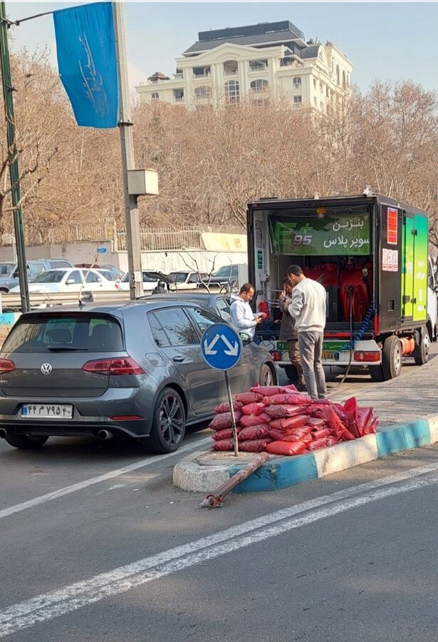 اولین تصویر از پمپبنزینهای جدید با بنزین سوپر وارداتی