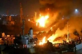 حمله مستقیم عربستان به دو کشتی اماراتی در بندر المکلا