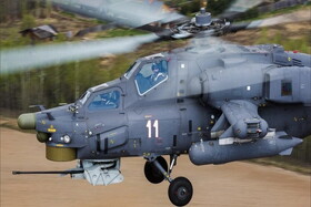 نخستین بالگرد تهاجمی روسی معروف به شکارچی شب وارد ایران شد