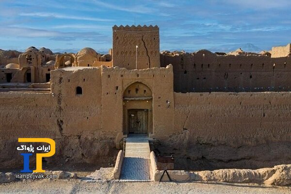 کاربری متفاوت قلعه سریزد در دل کویر