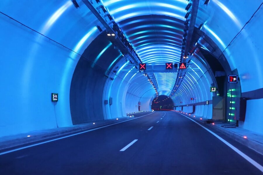 از نروژ تا چین؛ طولانی ترین تونل های جهان + تصاویر
