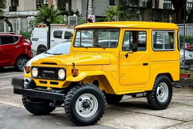 قیمت لندکروزر ۴۰ ساله با موتور مرسدس بنز