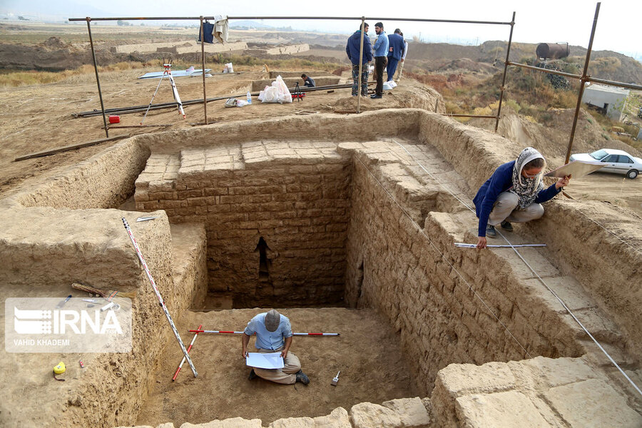 رمزگشایی رازهای چند هزار ساله ریوی در خراسان شمالی + تصاویر