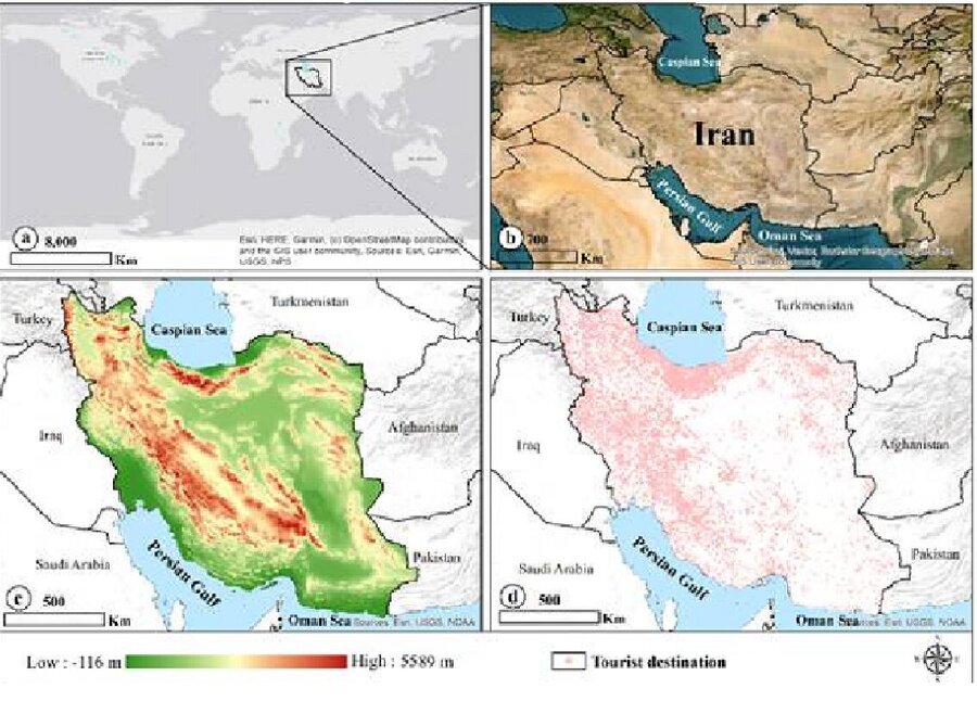یک‌پنجم ایران در پهنه آسیب‌پذیری شدید گرما برای گردشگری؛ قم و خوزستان در صدر